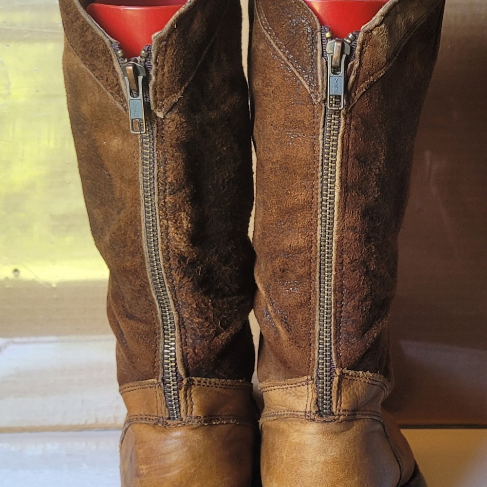 CORRAL BOOTS INDIE SPIRIT FOR BUCKLE RUSSET BROWN SIZE 9.5 - Picture 3 of 4